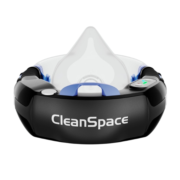 Maschera CleanSpace autoventilata con visiera panoramica e filtri P3