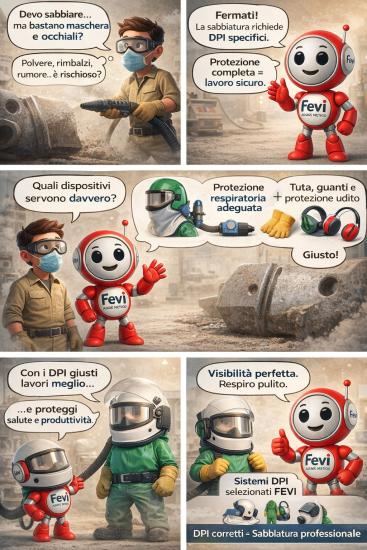 DPI per sabbiatura: cosa serve davvero