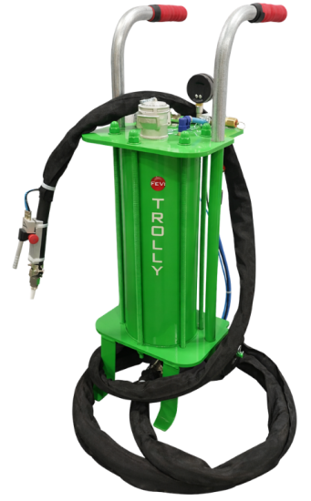 TROLLY-SABBIATRICE PORTATILE COMPATTA TROLLY-SABBIATRICE PORTATILE COMPATTA