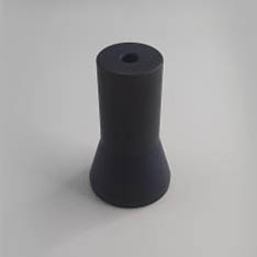 Cylindrical nozzle with conical base