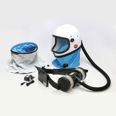PCS self-ventilated helmet